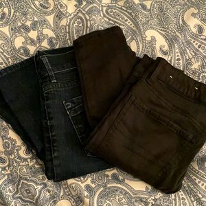Bundle mid rise jeans